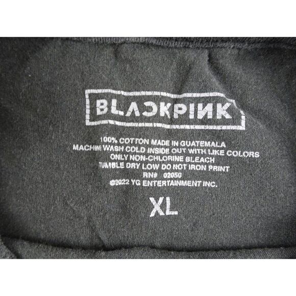 Black Pink Crop Top Size XL - Picture 7 of 9